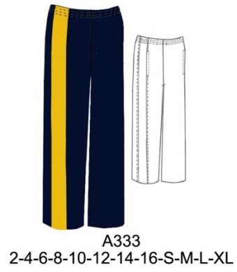 A333 PANTALON BUZO CON FRANJA A COSTADO