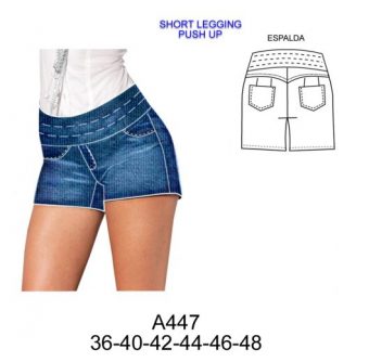 A447  SHORT LEGGING PUSH UP