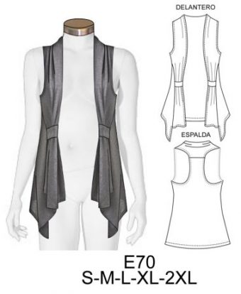 E70 TAPADO CON ESPALDA REBAJADO