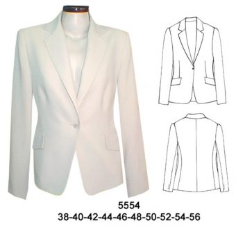 5554 BLAZER 1 BOTON