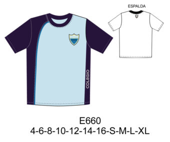 E660 POLERA CUELLO POLO ASIMETRICA